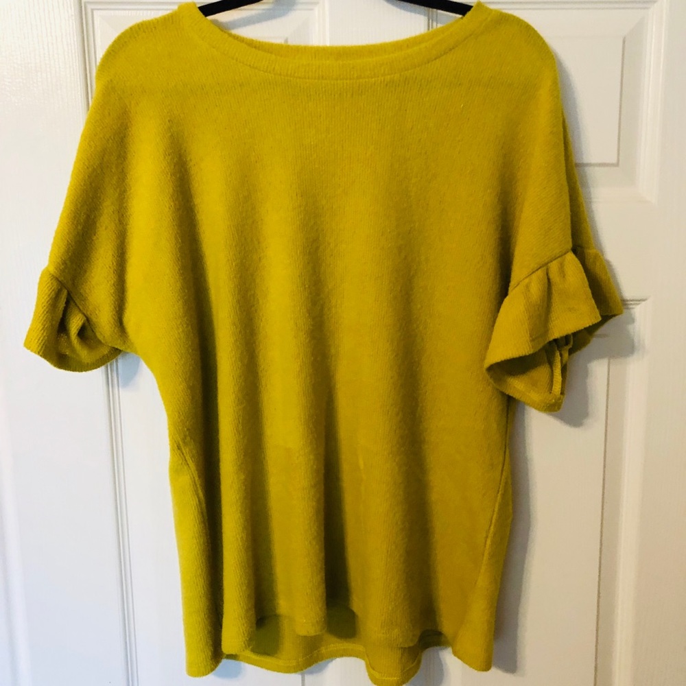 Soft yellow sweater